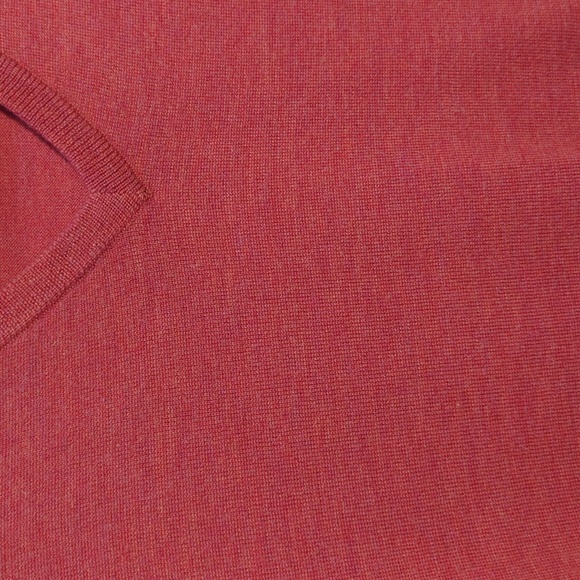 J. Crew Men's Merino Wool V-neck Sweater Sz L - Picture 4 of 4